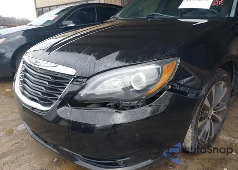 2013 Chrysler 200 Touring from USA, damaged, VIN 1C3CCBBG8DN728155